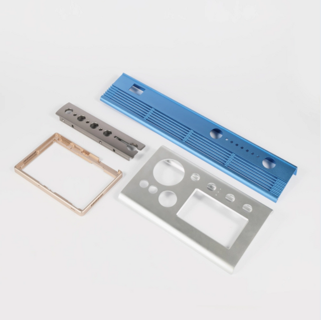 Perfil de caja de extrusión de marco de fresado CNC de aluminio multifunción