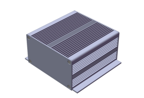 Cajas de caja electrónica de aluminio profundo personalizado Perfil de caja de cajas